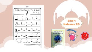 Download lagu Belajar Membaca Huruf Hijaiyah  MA || Ayo Ngaji Bersama Bu Fitri  Jilid 1 Halaman 23 mp3