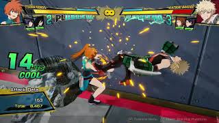 Kendo's BnB Combos! My Hero Ones Justice 2 Itsuka Kendo Gameplay Combo Showcase Pro/advanced lol jk