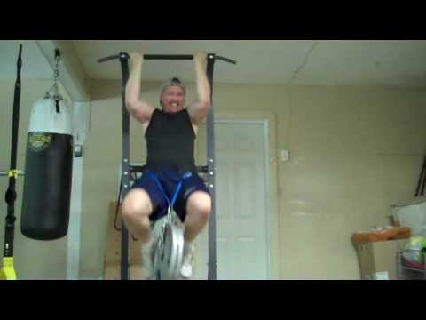 Weighted Chin-ups with 90lbs Added