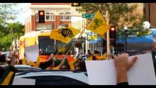 preview picture of video 'ESPN College Gameday Rolls into Fargo for NDSU Bison'