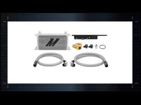 2003-2009 Nissan 350Z Infiniti G35 Direct Fit Oil Cooler Features & Benefits by Mishimoto
