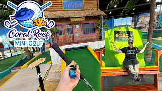 Coral Reef Mini Golf | Branson's Premier Indoor Miniature Golf Course | Challenge Under The Sea