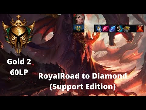 Swain Support Full Gameplay - RoyalRoad to Diamond Support Edition - EP.26
