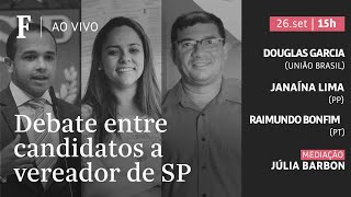 Folha promove debate ao vivo com candidatos a vereador em São Paulo