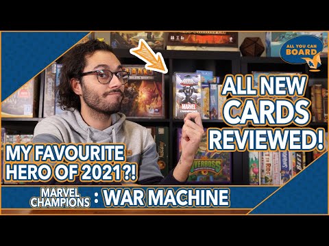 War Machine REVIEW | Marvel Champions | My Favourite Hero Pack of 2021?! (NEW KEYWORD!)