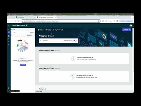 ServiceNow Studio
