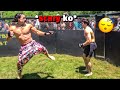 The Craziest KO In Streetbeefs History CHRISTIAN Vs SENSEI LAOLAS