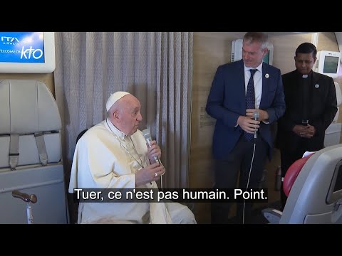 [EXTRAIT] La réponse du pape François sur la législation en cours sur l’euthanasie