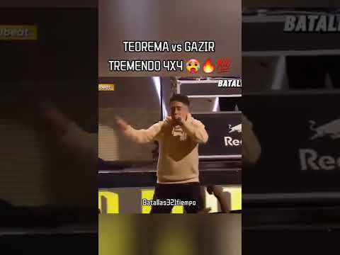 TEOREMA vs Gazir Tremendo 4X4🥵🔥💯