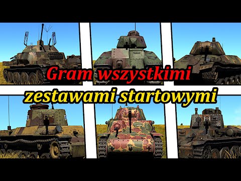 Gram wszystkimi zestawami startowymi