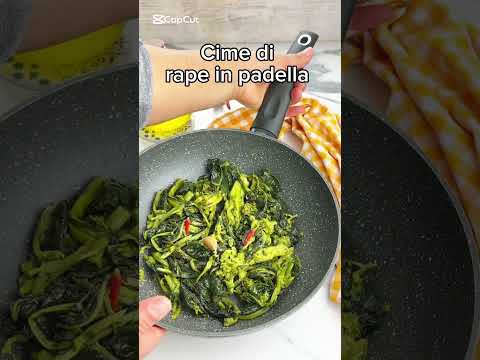Cime di rapa in padella - Veloci e buonissime senza lessarle, così non sbagli - Ricette che Passione
