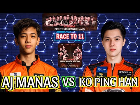 AJ MANAS VS KO PING HAN - Young star domination? Do you think? - CTPBA