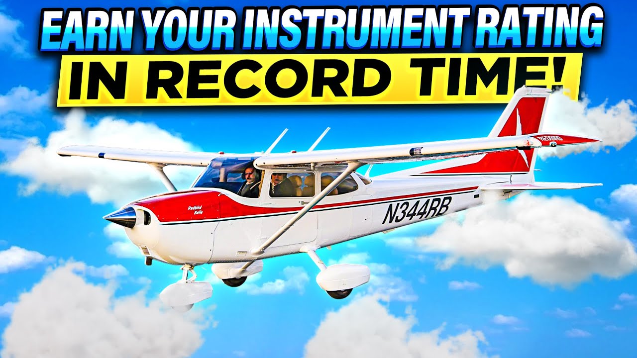 How to Get an Instrument Rating In Record Time (Safely!!)