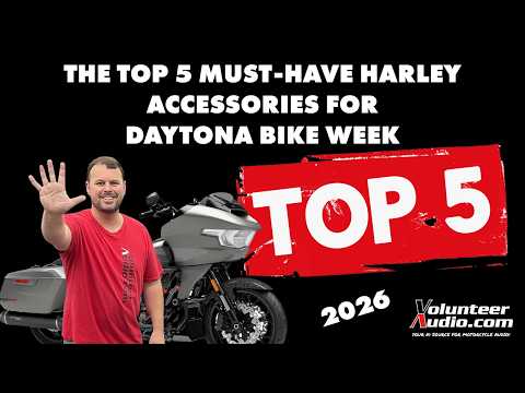 The Top 5 Must-Have Accessory Upgrades your Harley Davidson Needs for the Daytona Bike Week Rally!
