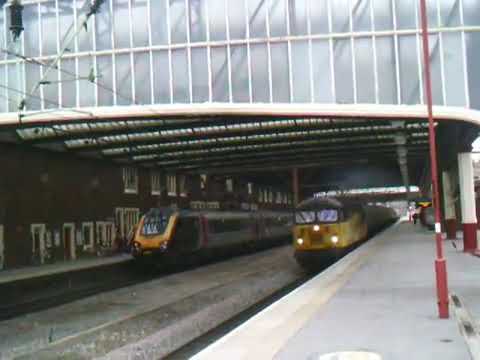 Colas Rail 56113 working 6S96 Sinfin Sdgs to Grangemouth Ineos pass Stoke Station 12/3/15