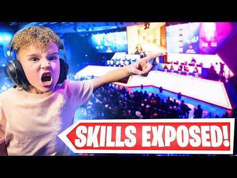 8 YEAR OLD "EXPOSED" While Playing VALORANT LAN Event in LAS VEGAS