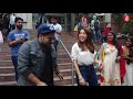 Nushrat Bharucha Dancing With Fan In Public