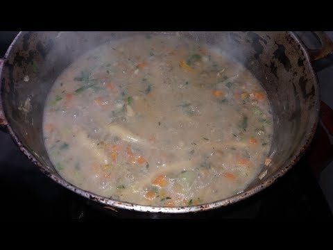 Jamaican Green Gungo Stew [part 2 ]