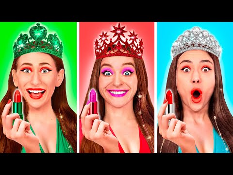 Ruby, Diamond and Emerald Girl at School