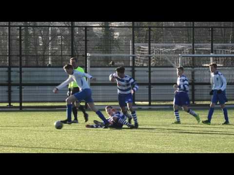 cvv Zwervers JO15-1 - VV OLIVEO JO15-1 oefenwedstrijd