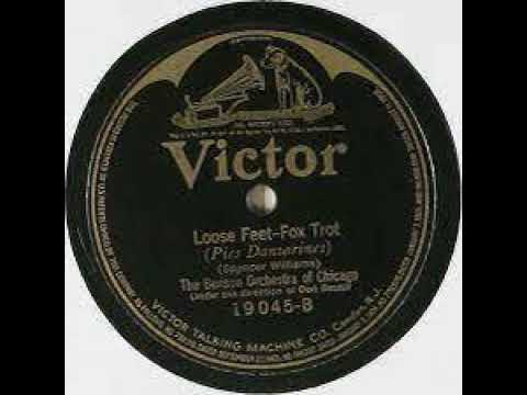 The Benson Orchestra Of Chicago "Loose Feet" (Camden, NJ, 1, 21, 1923) Victor 19045-B.