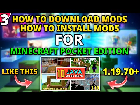 How To Install Mods in Minecraft Pocket Edition How To Install Mods In Mcpe 1.19.70+ Criptbow Gaming