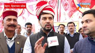 anurag thakur attack on congress video