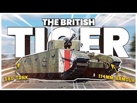 The $80 British Tiger Tank at 4.0 (War Thunder Excelsior A33)