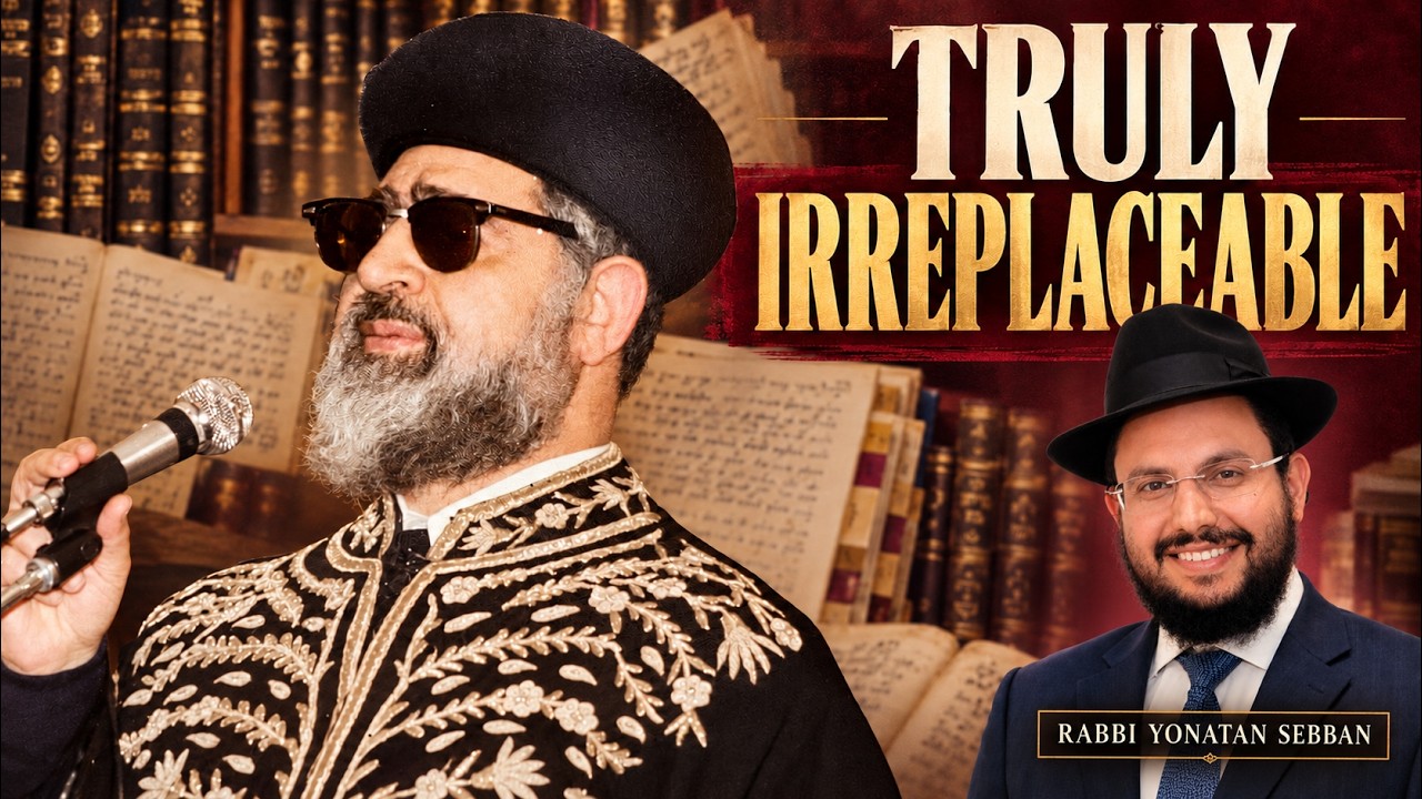 What Made Rav Ovadia Yosef zt"l Different From Every Other Gadol | Rabbi Yonatan Sebban