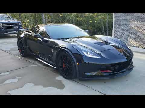 Hear the C7 Corvette CORSA Exhaust ROAR!!! Red Dragon and Carbon Fiber Parts installed