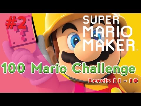 Super Mario Maker // CHAOS CASTLE - 100 Mario Challenge #2