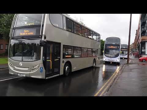 Alexander Dennis Enviro 400 si Alexander Dennis Trident Glasgow