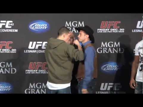 UFC 141  Diaz vs. Cerrone Staredown