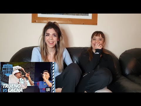 Mi amiga y mi novia Españolas reaccionan a Trueno vs Cacha 2019