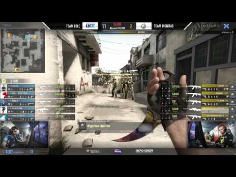 LDLC vs Dignitas - Game 1 - Semi Finals - #MLGXGames Aspen 2015   CSGO
