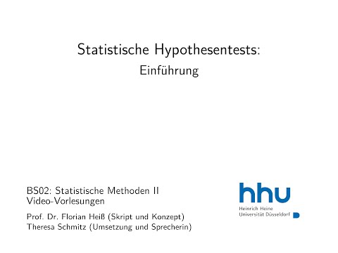 Statistics 2: 10.1. Hypothesis Testing: Introduction