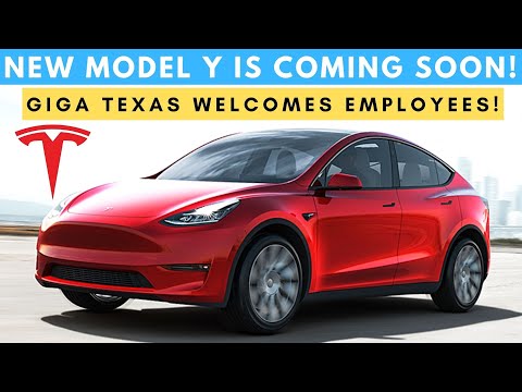 New Model Y Coming Soon - Tesla Welcomes Giga Texas Employees!