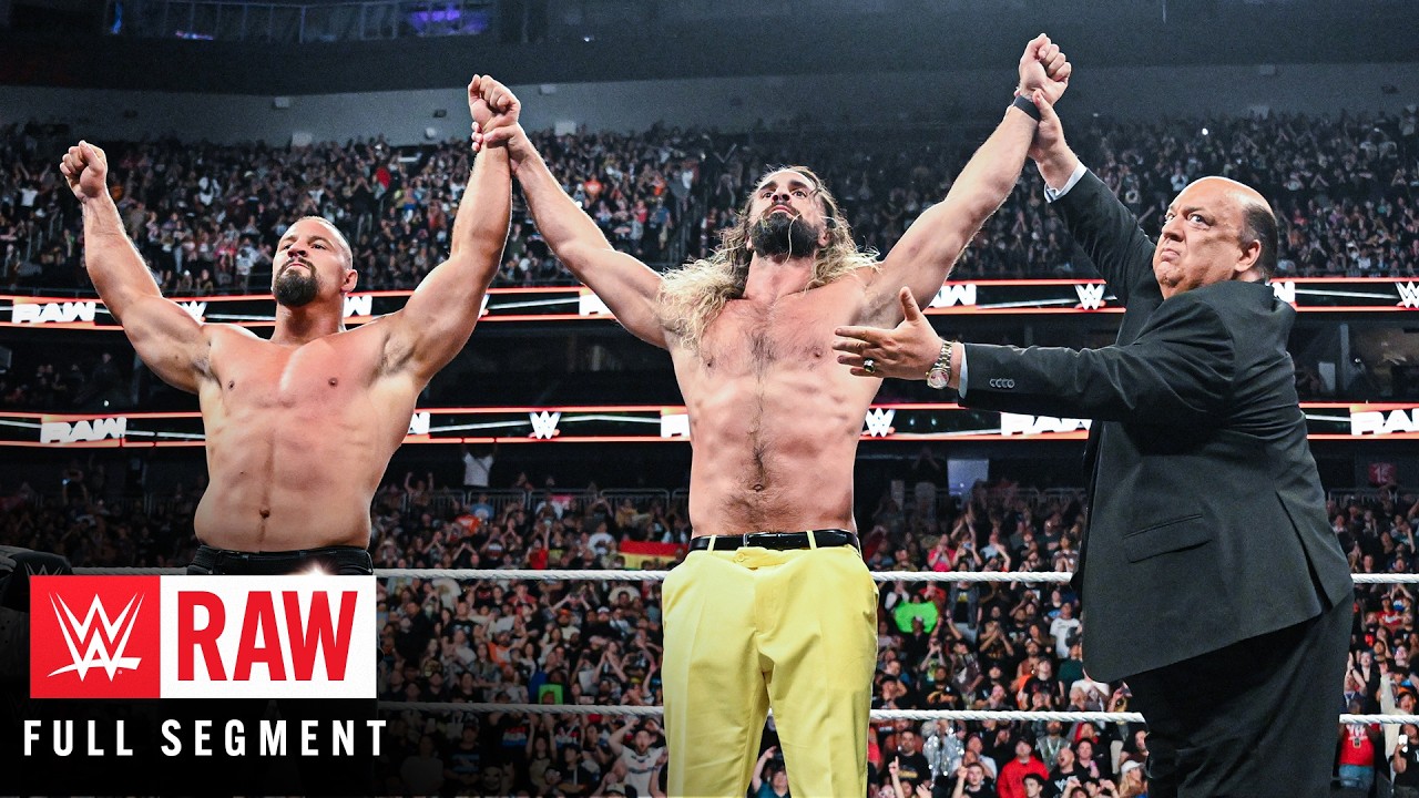 FULL SEGMENT: Seth Rollins, Bron Breakker and Paul Heyman form The Vision: Raw, April 21, 2025