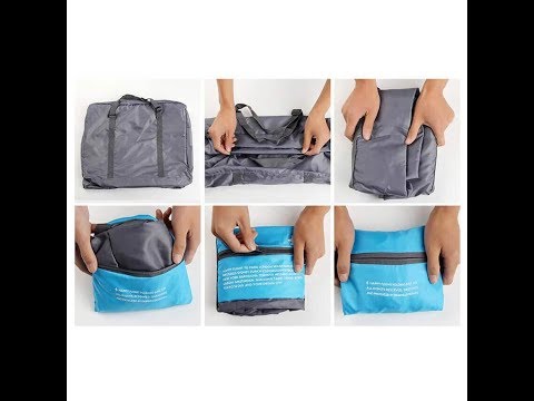 Foldable travel bag