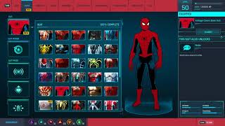 Marvels Spider-Man Remastered - All Suits Collecte