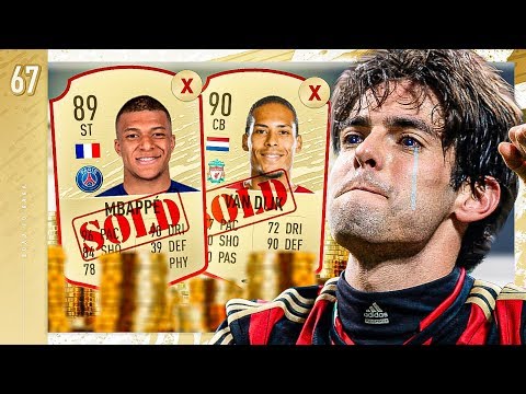 SELLING MBAPPE & VAN DIJK!! - FIFA 20 KAKA ROAD TO GLORY #67