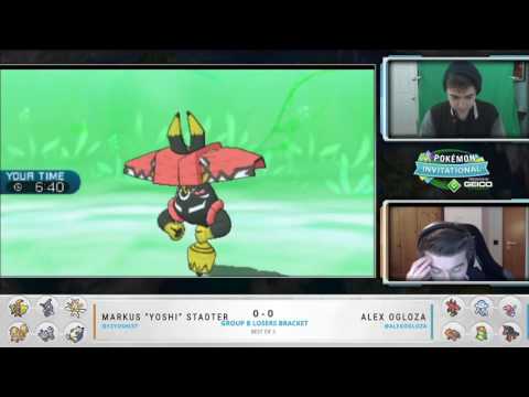 Markus Stadter vs Alex Ogloza ONOG VGC 17 Pokemon Invitationals Group B