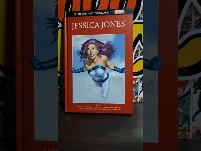 Vídeo relacionado con Paneles apilados de páginas de cómics de Marvel Jessica Jones Camiseta