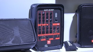 Video thumbnail for Winter NAMM 2016: JBL Professional by HARMAN EON208P Portable PA System by Sweetwater