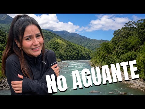 Así Aguanté 1 HORA en el rio mas FRIO de Antioquia... 🌀| Colombia