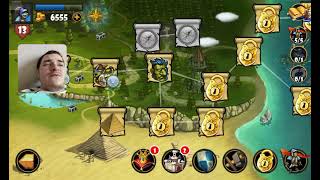 Saulius play royal heroes mobile port version part 5 we kill enemy stupid get 3 stars man😡