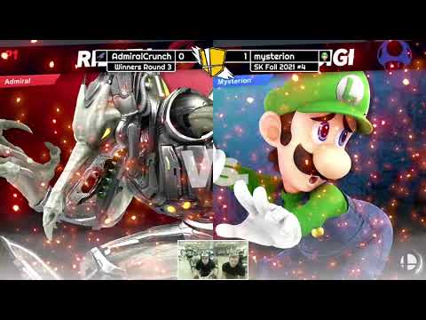 Smash Knights Fall 2021 #4 Winners R3 - AdmiralCrunch (Ridley) vs Mysterion (Luigi)