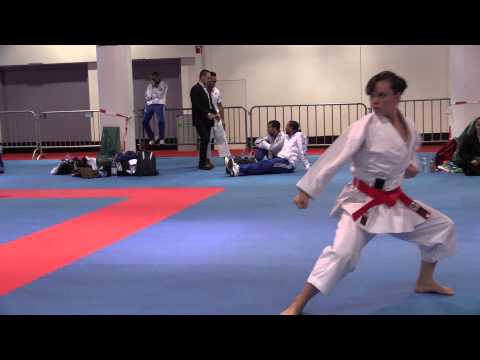 Xatzi TRUJILLO of Mexico warming up. 2014 World Karate Championships | WORLD KARATE FEDERATION