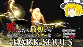 不可視の『カラミット』ブレスが飛び交う、地獄の『地下墓地』攻略【ダークソウル】【Randomizer Permadeath】#22
