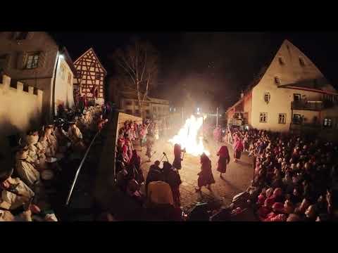 Hexenfeuer am Hexensontag in Bräunlingen